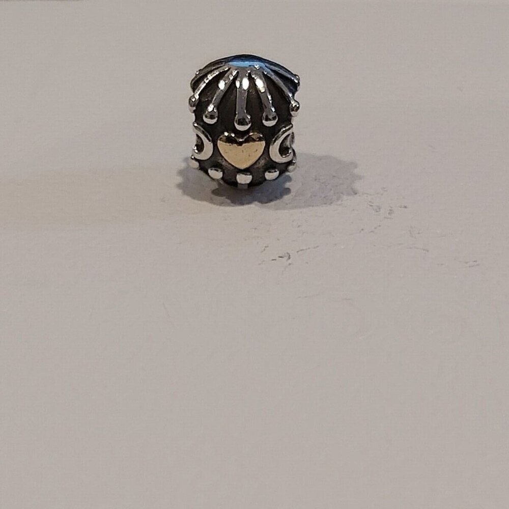Authentic PANDORA *RETIRED* Love & Hugs w/14k gold bead charm 790430